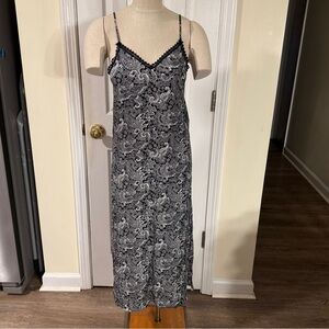 THE KOOPLES Paisley Midi Slip Dress – Size 0 – NWT